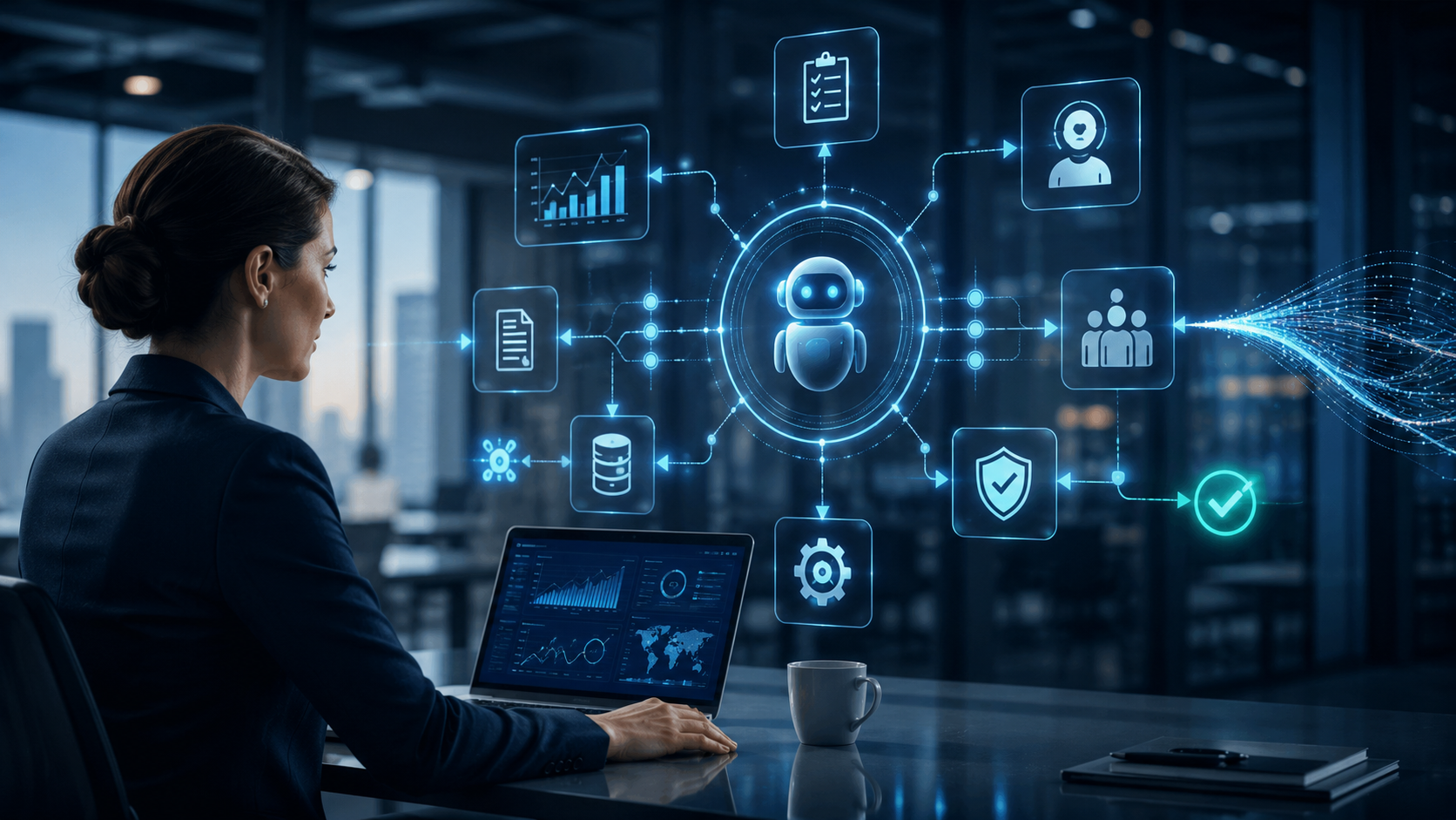 AI agents in business workflows